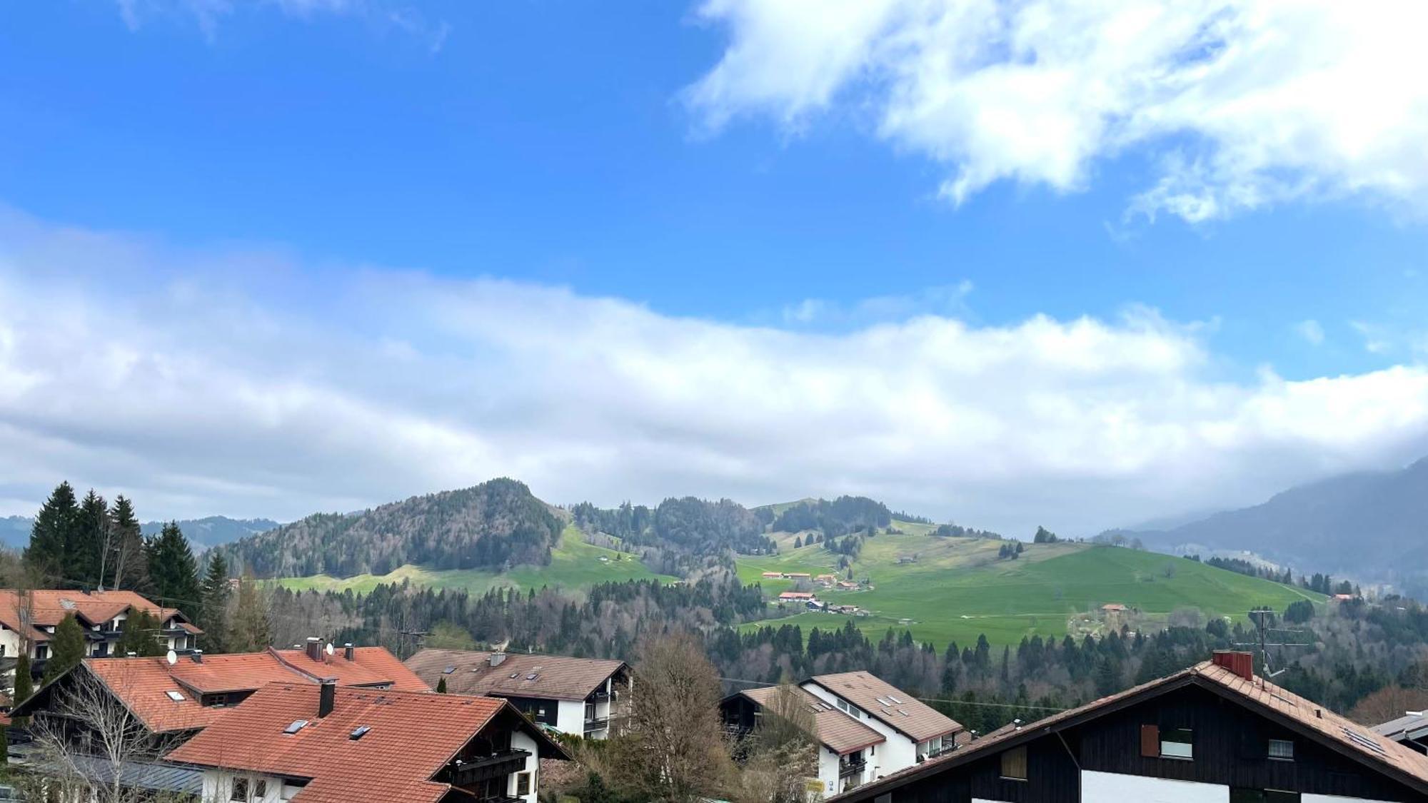 FeWo Alpenglöckchen, Oberstaufen/Steibis Exterior foto
