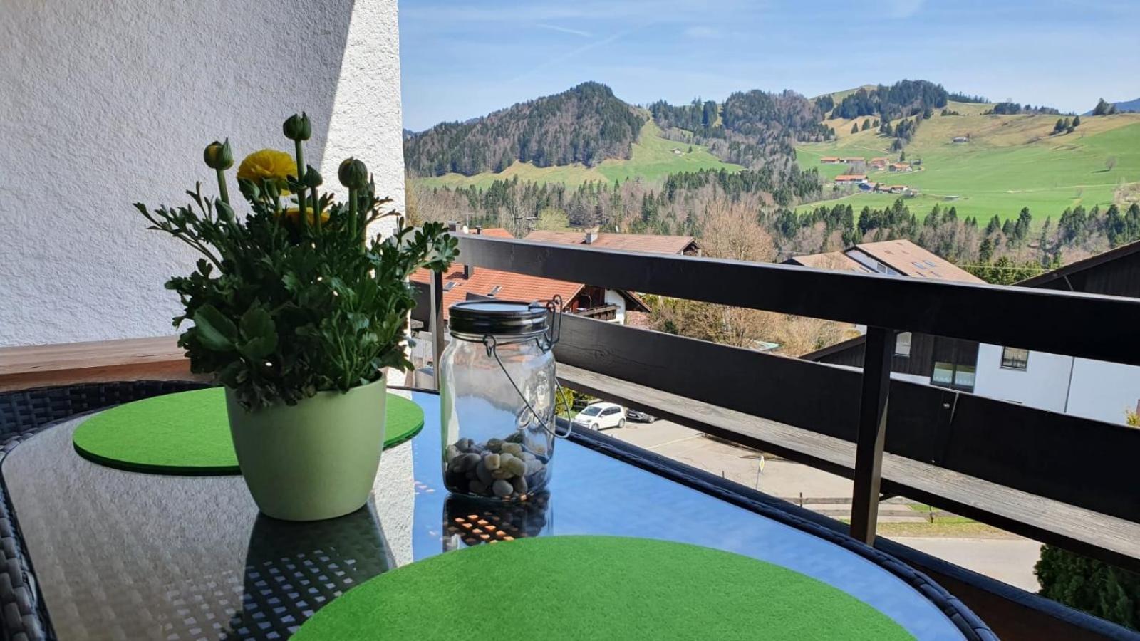 FeWo Alpenglöckchen, Oberstaufen/Steibis Exterior foto